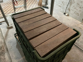 Predám dubové parkety – rybia kosť - 3