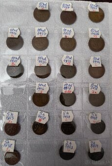 ČESKOSLOVENSKÉ MINCE : PRVÁ REPUBLIKA - 3