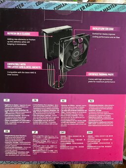 CPU Chladič Cooler Master Hyper 212 Black - 3