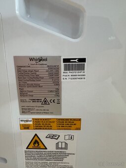 Klimatizácia Whirlpool PACF212HP W - 3