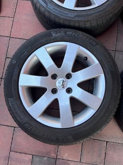 Orig. hliníkové disky Peugeot R16, 4x108 - 3