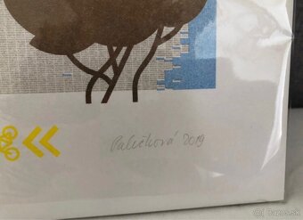 Grafika Čierne diery PKO - 3