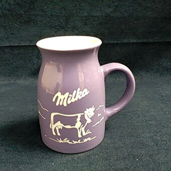 MILKA hrnček v tvare konvičky - NOVÝ - 3