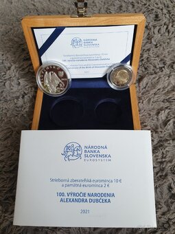 10€+2€ pamätná minca Slovensko 2021 - 3