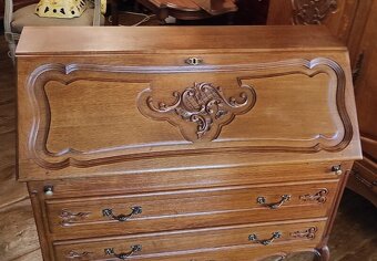 Starožitná komoda, sekretár - 3
