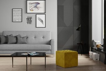 Taburetka Eltap Nolla - zlatá - 3