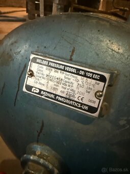 Predám piestový kompresor Fini 4kw - 3