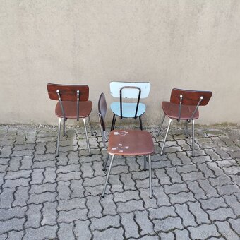 Retro stoličky kovové Vintage - 3