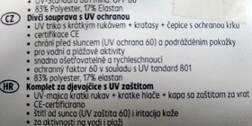 Nové plavky s UV ochranou č. 110/116. - 3