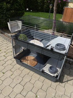 FERPLAST poschodová klietka pre zajaca morča ježka 95cm - 3