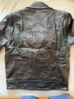 kožená bunda Harley Davidson veľkosť M - 3