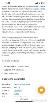 Písací stôl do detskej izby - 3