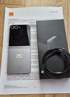 Samsung Z Flip 6 256GB Silver + príslušenstvo, záruka - 3