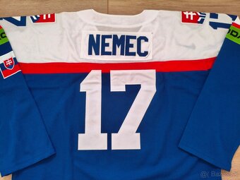 Hokejový dres Slovensko - Nemec - úplne nový - 3