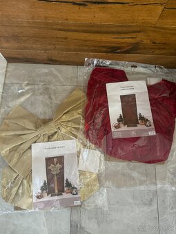 Vianočná veľká mašľa na dvere - 3