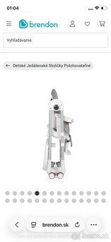 Detská jedálenská stolička multifunkčná 3+ - 3