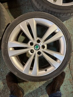 Predám hliníkové disky 5x112 R18 - 3
