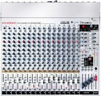 Mixazny pult Phonic Helix doska 24 MKII Firewire Mixer - 3