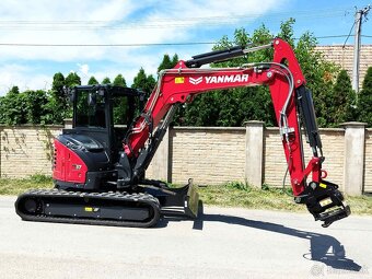 bager Yanmar ViO57-6 rypadlo (5,6ton) + powertilt hlavica - 3