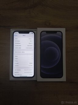 Iphone 12 128GB čierny 80%batéria - 3