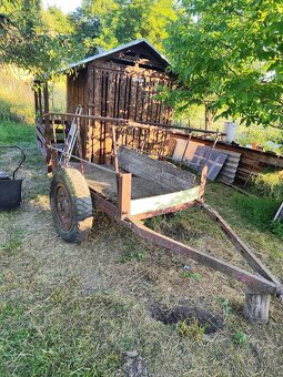 Vlečka, vozík, malotraktor, traktor - 3
