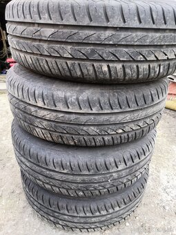 Predám kolesá 5x100 R15 s letnými pneumatikami - 3