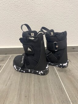 Snowboardové detské topánky Burton Mini-Grom black, č.28 - 3