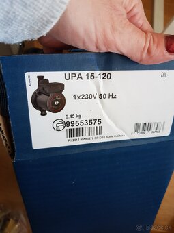Obehové čerpadlo Grundfos UPA15-120 - 3