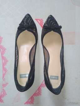 Čipkované lodičky Baťa - 3