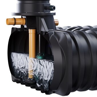 Podzemná nádrž na vodu - 3