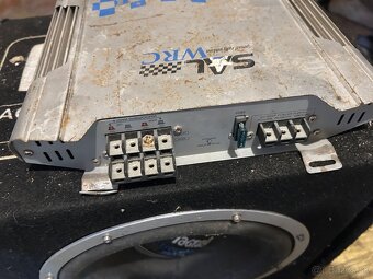 Subwoofer + zosilňovač - 3