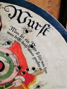 Predám starý terč z 19.storočia - 3