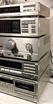 Zostava TECHNICS tuner, equalizer, zosilnovac, CD, deck= A02 - 3