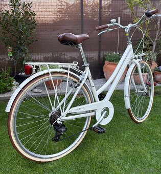 Mestský bicykel MBM boulevard cream - 3