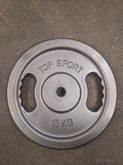 Ocelové kotouče s úchopy TOPSPORT - 3