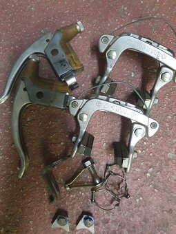 Brzdy na vintage bicykel - 3