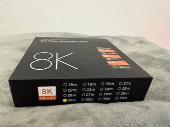HDMI 8k Fiber Optical kábel - 30 m - 3