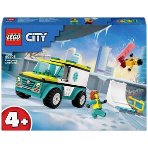 LEGO City 60403 Sanitka a snowboardista - 3