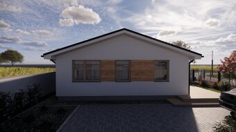 Na predaj samostatný dom na pozemku číslo 4, TYP DOMU A v o - 3