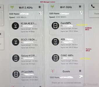 Vonkajsia wifi kamera 4MPx, 5GHz, dva objektivy - 3