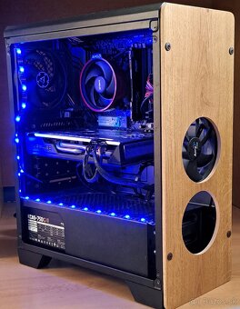 Predám estetický Herný počítač s AMD Ryzen 5 5500 - 3