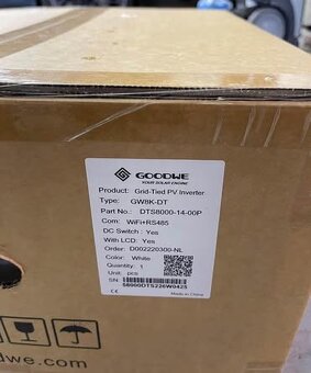 nový 3 fázový inverter Goodwe GW8K-DT G2 - 3