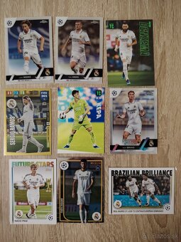 Real Madrid - futbalové kartičky - 3