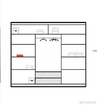 Šatníková skriňa - 3