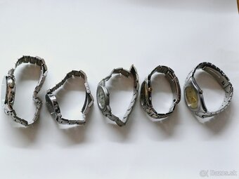 5 ks pánske hodinky, nove baterie a dobre funkčne - 3