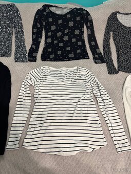 Balíček - 6x dámske tričko s dlhým rukávom - 3