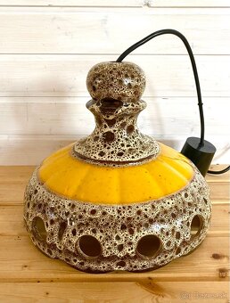 Starý keramický lustr - 3