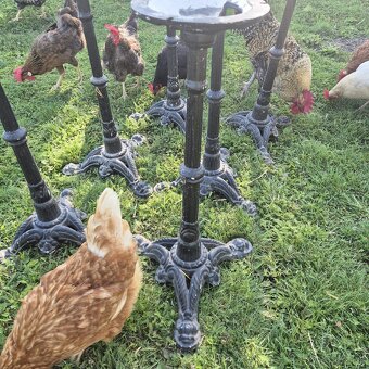 Liatinové stolové nohy - 3