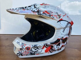 Nová motorkárska prilba-Shot race Freegun-XL - 3