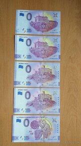 0 euro bankovka, 0 euro souvenir, 0€ bankovka 1M - 3